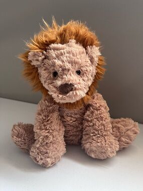 Jellycat London Fuddlewuddle Lion 9” Stuffed Plush Animal